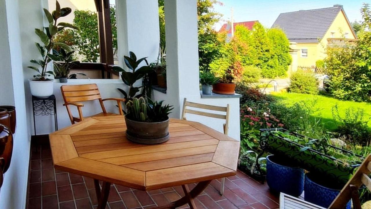 Fewo Rose Appartement Porschdorf Buitenkant foto